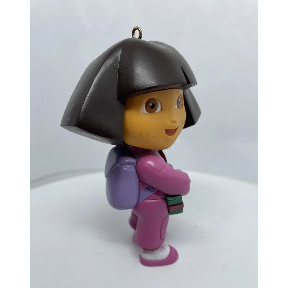 Dora the Explorer with Backpack Holiday Christmas Ornament 4